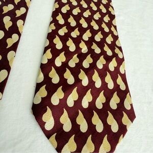 XMI Geometric 100% Italian Silk Handmade Men's Necktie Tie